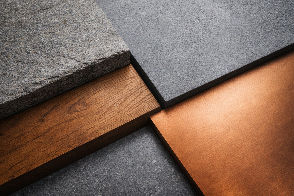 Materials That Define a Space